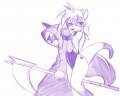 Dark Scotty and his Loli Ferret 