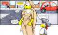 Drive by Baptism by Aubrin the Pengi by SteelWings