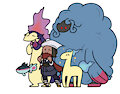 My Legends Arceus Team by parietinae