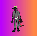 Steen the Salandit (Undies) by TerryTheBlueFox