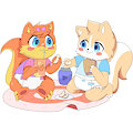 Lunch Time Together -By @kaitzunema-