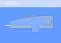 Underwater in the sky
