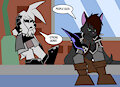 Malo and Sir Kain by Pembrokewkorgi