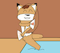 Kitsune's Bath House Pin Up