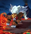Entei by Noki001