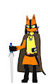 Redstone the Lucario Witcher by LucaFamily