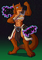 Digital wolf of beef