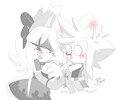 Commission: Touching the Boobies!