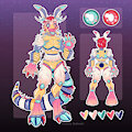 Furry wolpertinger animatronic