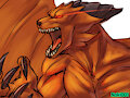 Bolshack Dragon Sketch by Noki001