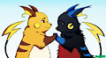 Raichu and Raichu OC