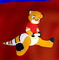 Sleepy Gamer Otter -By Agumonofalchemy-