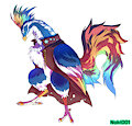 Rainbow Tail by Noki001