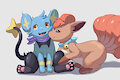 PMD "Shinx&Vulpix"
