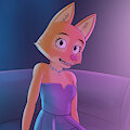 (Quickie) Diane Foxington by KingDorkster