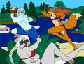A day at the lake. by silverleaf455