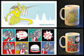 Dragon mugs by pandapaco