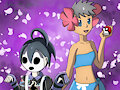 Allister and Phoebe Request by RileySkullDragon