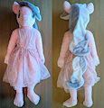 [Commission] Anthro pony plush, life-size by PixiePandaPlush