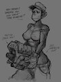 Yello-Working Ape [WIP] by neurodyne