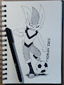Inked Cinderace by Tydrian