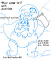 cubby pride  ych auction by oliverotter88