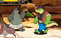 Brok and Rats Animation