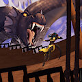 The Leviathan vs Nafi by WereFox
