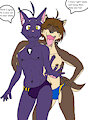 wearing cute couple by luckylegs
