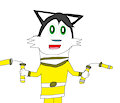Herhsey St. John Cosplays Yellow Zeo Ranger