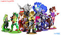 COMMISSION: Leostar's Crew