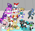 Baby Pokemon Group Pic - By Rogeykun by ChinookOrca
