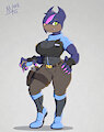 Sasha Hernandez (copdog) by meatboom