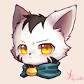 [Commission] Headshot Yumicat by LotteCherman