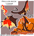 CRITTER CREATION_Frilled-neck lizard by Fuf