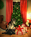 Christmas with my little cub