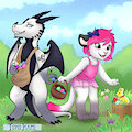 Hunting for easter eggs