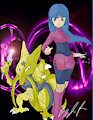 Subrina and Kadabra by palmtree28