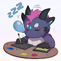 working mood