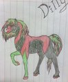 DILLY THE ummm horse i guess by taintednyra