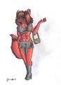 Vixen the Florescent Fox