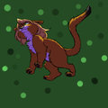 Flying lion!! Run for your lives!!!