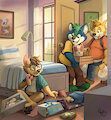 Junk Food Day by pandapaco