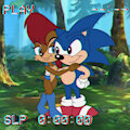 SonicXSally: The Saturday Morning Returns (VHS and Normal Version) by MasterMochiKun