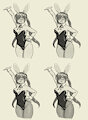 No brain, only bunny suits!!