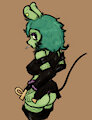 Goth Fink by NotSoBrightYeen