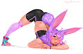 bunny girl by SynnfulTiger