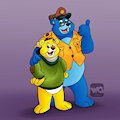 Dipper and Stargazer if they were in Talespin