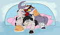Sleepover by WhiskyCatfish