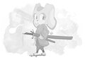 Lone wanderer. by Bzehburger